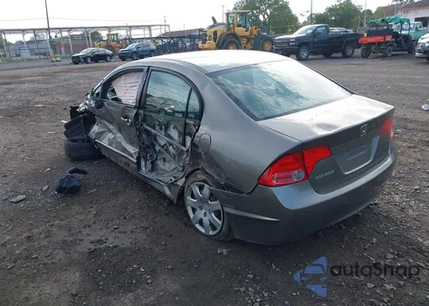 2008 Honda Civic Lx z USA, uszkodzony, nr VIN 2HGFA16588H350467